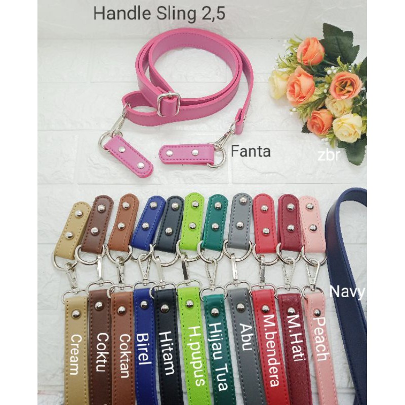 Tali Tas Kulsin/Handle Sling Bag 2,5cm