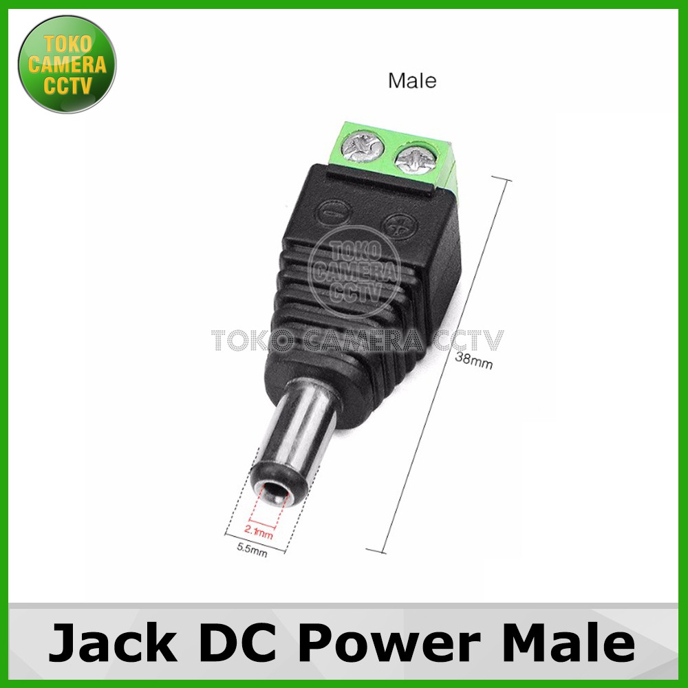 Jack DC Power Male / Konektor DC Power Male