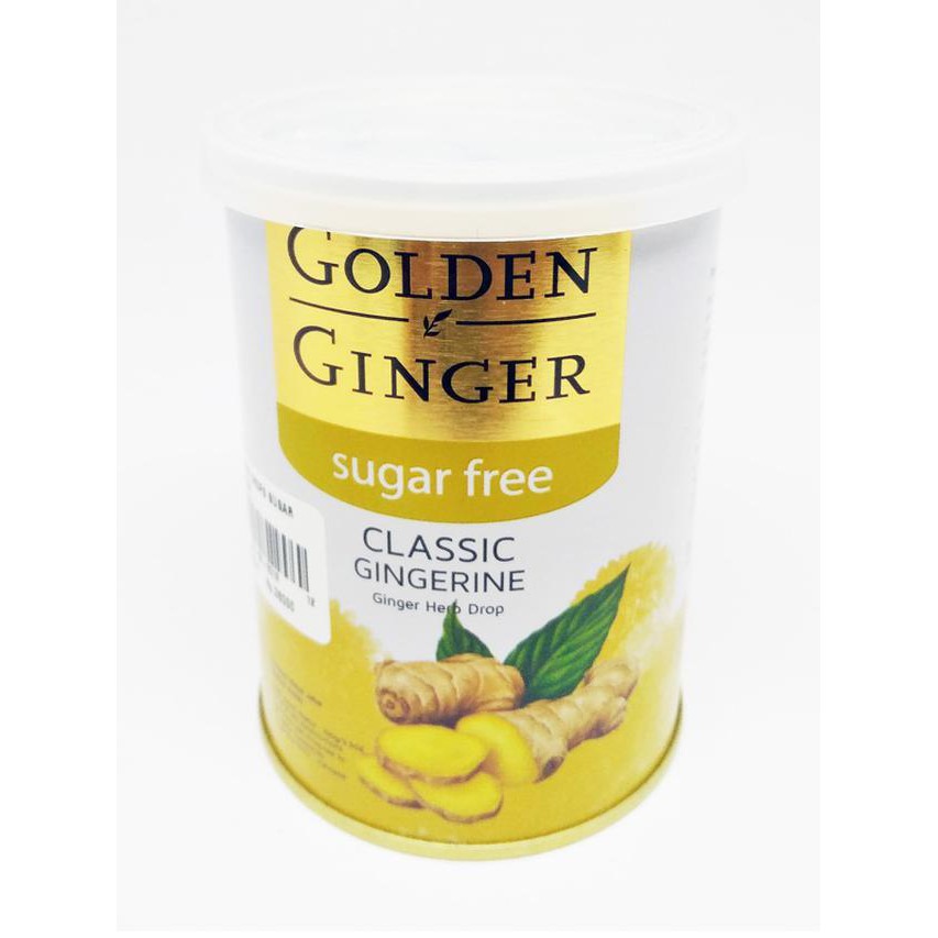 

Golden Ginger Sugar Free Clasik Permen Jahe Untuk Meredakan Tenggorokan 100gr
