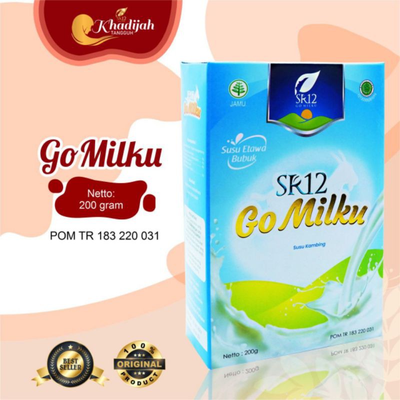 

SUSU KAMBING GOMILKU SR12 - GOMILKU 200 g - AGENSR12 - GALERYSR12 - SUSU ANAK - SUSU KAMBING ETAWA SR12/ GOMILKU SR12