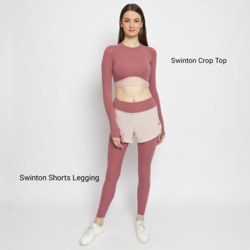 CoreNation Swinton Short legging + Swinton crop top