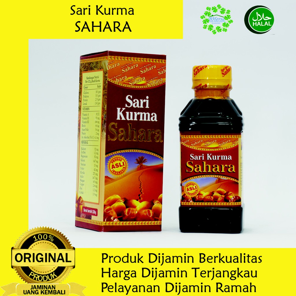 Sari Kurma Sahara Original Indonesia