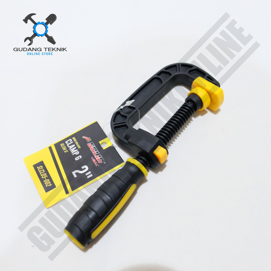 Solid Clamp G Quick Release 2&quot;- 3&quot; / Klem G Penjepit Jepit Kayu 2&quot; - 3&quot;