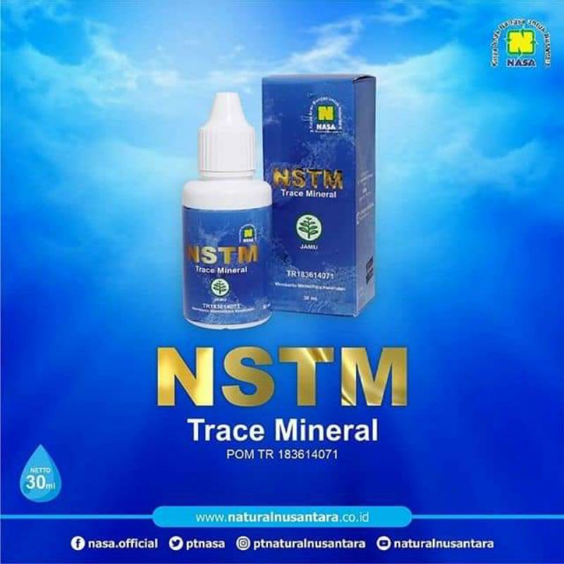 NSTM-SUPER TRACE MINERAL NASA- PRODUK NASA ORIGINAL 100%-OBAT TETES SEJUTA MANFAAT-BPOM-PROMO FREE P