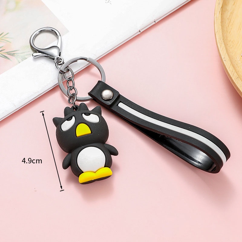 (B175) Gantungan Kunci PVC Karet Karet Karakter Gantungan Lucu