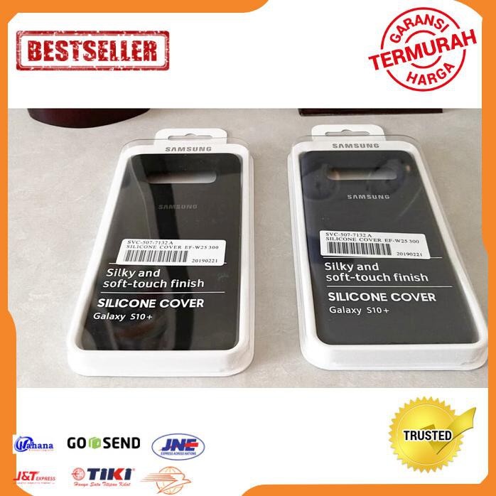 CASING HP SAMSUNG S10 S10 PLUS LOGO SAMSUNG PREMIUM SOFTCASE LIQUID