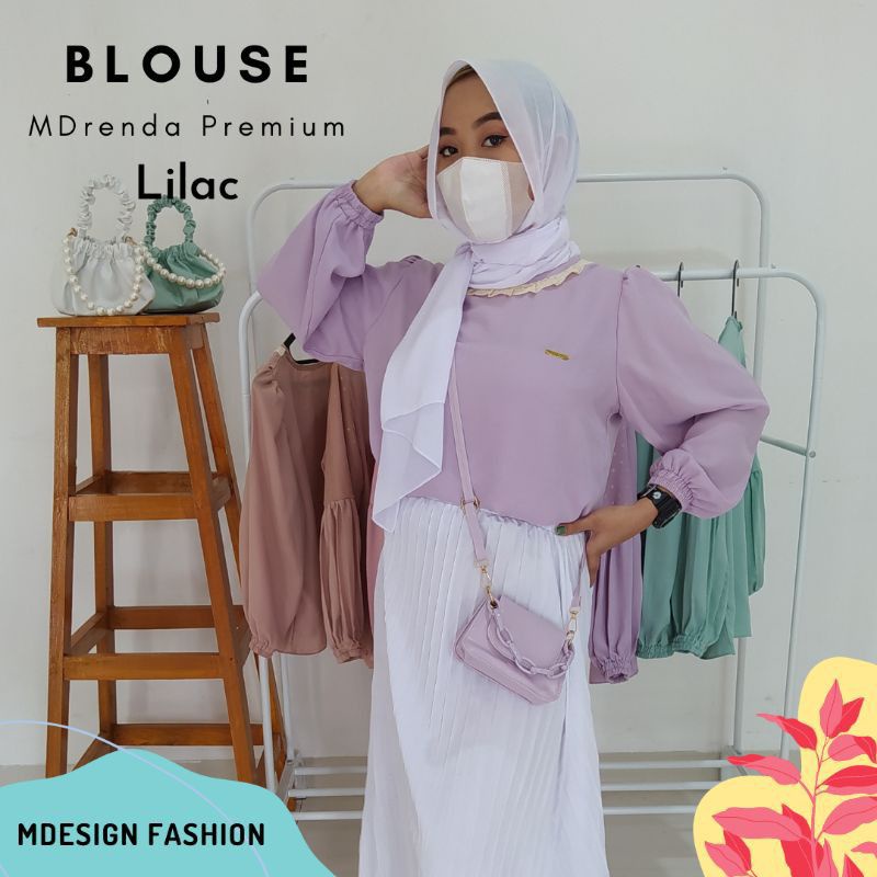 BLOUSE premium MDrenda ala Imas fahriaty