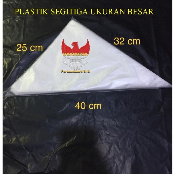 

KUE-PENGHIAS-ALAT- PLASTIK SEGITIGA BESAR / PIPING BAG BESAR / PAPPING BAG ( ISI 50 PCS ) -ALAT-