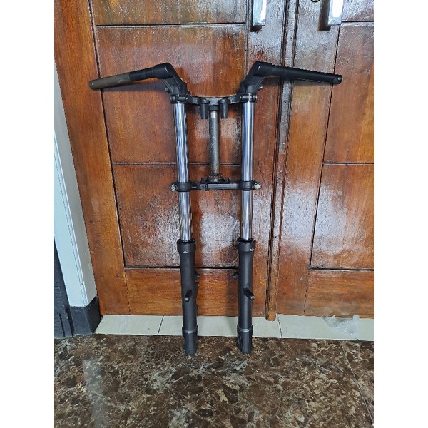 shockbreaker shock depan R15 old pnp vixion led original copotan