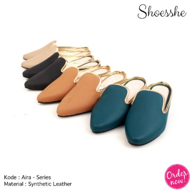 Fsb - Sepatu Mules Wanita (Aira - Series)