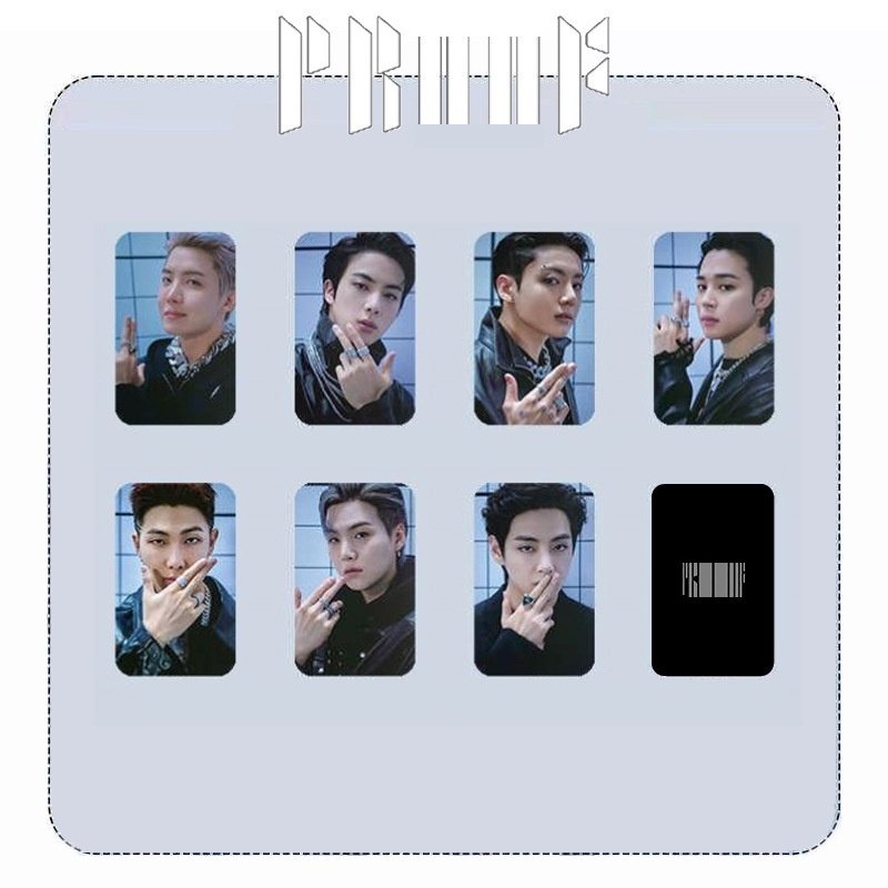 7pcs / set Kartu Pos Motif BTS Untuk Koleksi