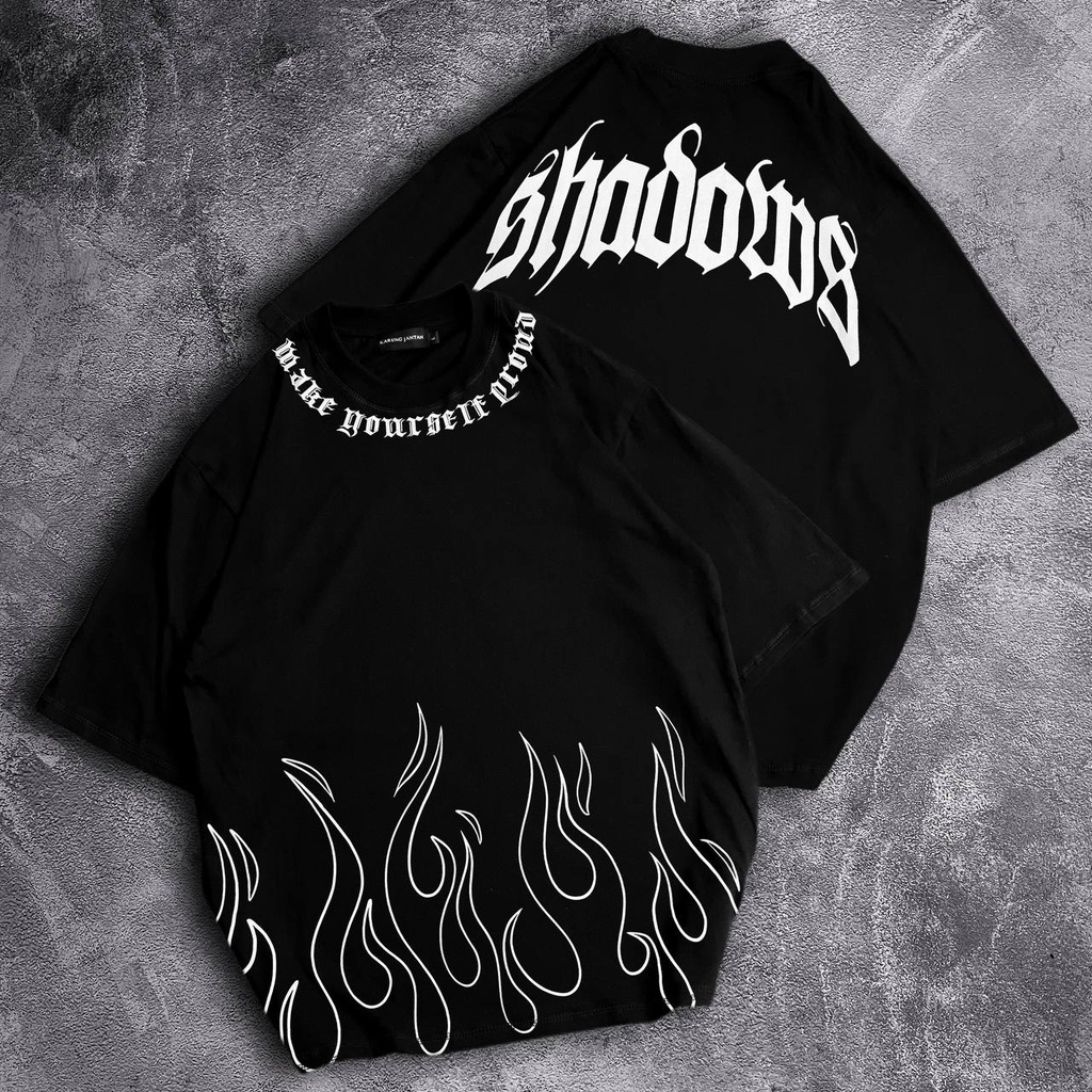 [Oversize] BAJU KAOS OVERSIZE / OVERSIZE T-SHIRT &quot;shadows&quot;