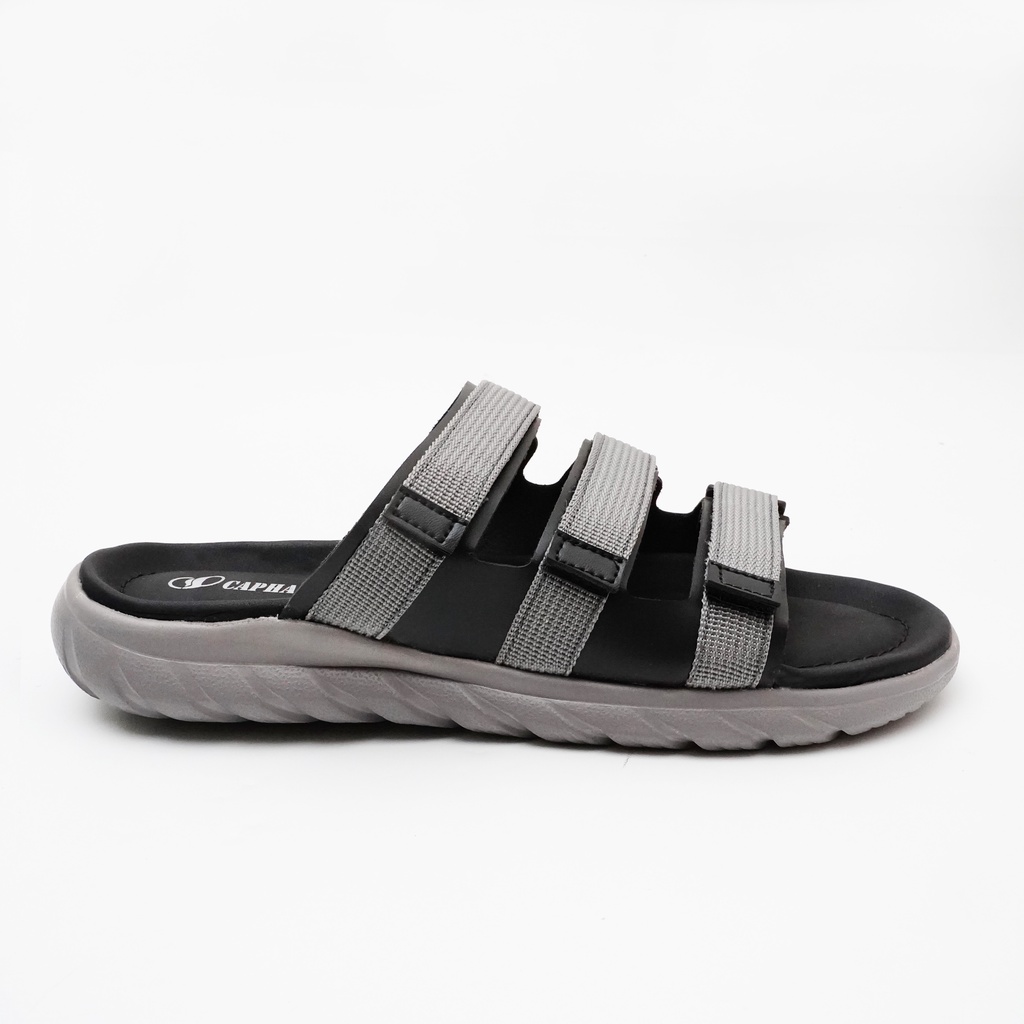 CAPHARNAUM [RB 403] Sandal Pria Premium Kulit/ Sandal Cowok Korea Anti Slip/ Sandal Slide Cowok