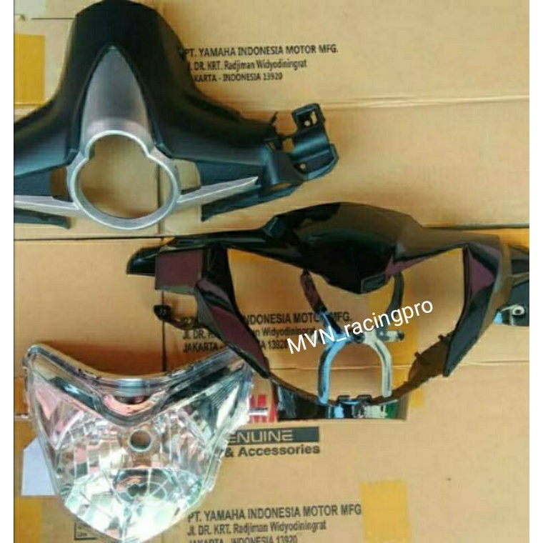 BATOK DEPAN BELAKANG TOTOK DEPAN BELAKANG KEPALA DEPAN SET PLUS REFLEKTOR LAMPU DEPAN YAMAHA JUPE MX