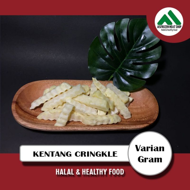 

Kentang Cringkle frozen 500gr