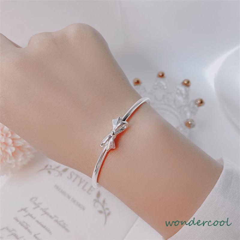 Gelang high-end sense light luxury niche design sense bow bell jewelry women-Won