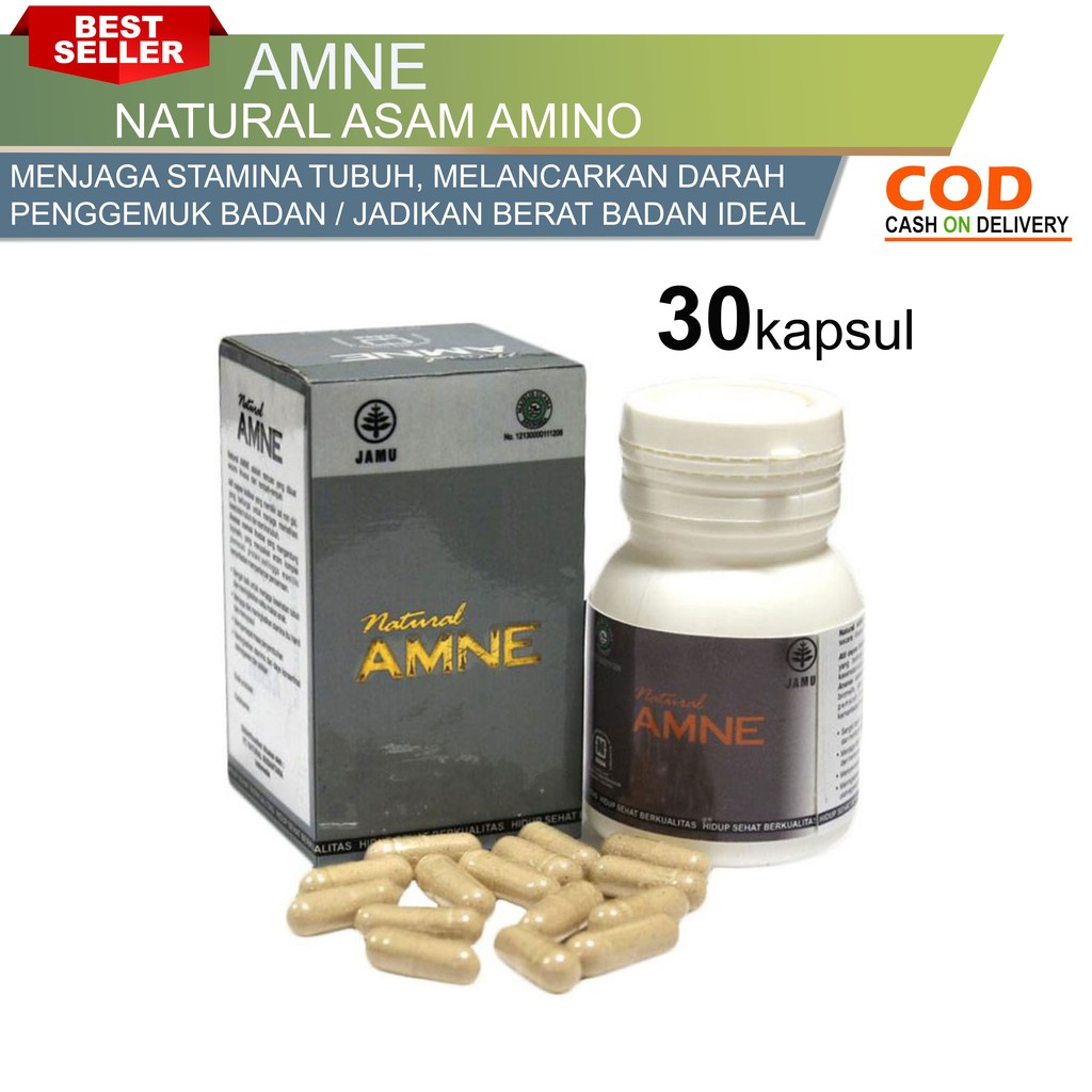 Natural Amne Herbal Penggem   uk Badan, Penambah Berat Badan, Membantu