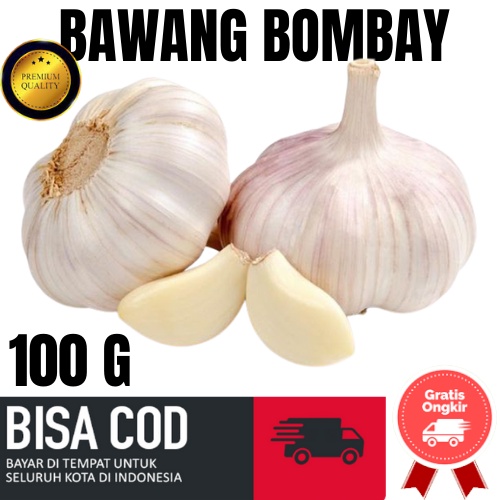 Bawang Putih Banci Honan 100 G Premium (tidak ada yang busuk)