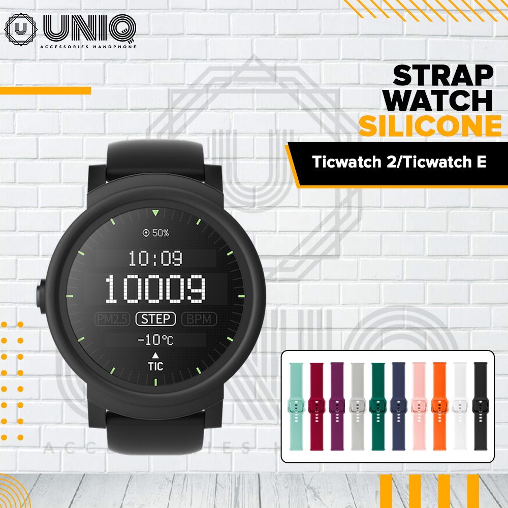 Strap Ticwatch 2 Ticwatch E Tali Jam Smartwatch Ticwatch 2 Ticwatch E Replacement Silicone Wristband