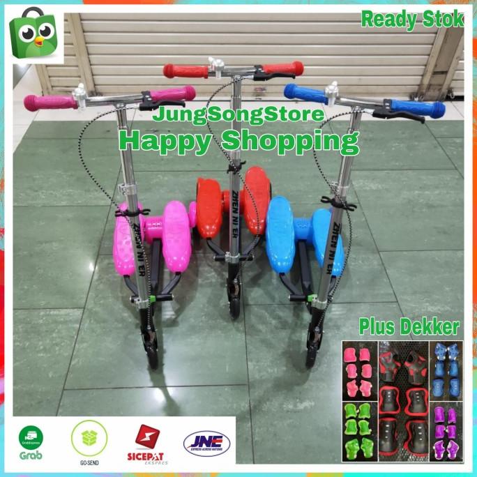 Skuter Anak / Skuter injak Dual Pedal Roda 3 / Scooter Pedal