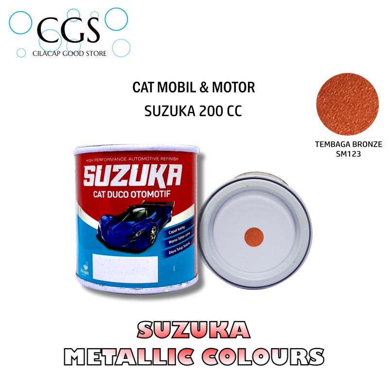 Cat Suzuka TEMBAGA BRONZE SM123 200cc - cat pagar tembaga - cat besi tembaga - cat warna tembaga - c