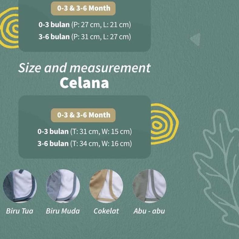 ✷ Nary Kimono Denim Pendek Setelan - Kimono Bayi Nary SNI ✸