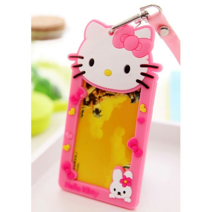 

Spesial Gantungan Kartu Id Name Card Silikon Motif Kartun Name Tag Holder Berkualitas