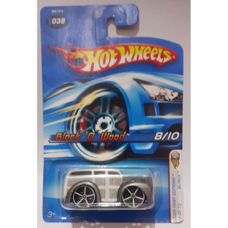 hot wheels blings block o wood