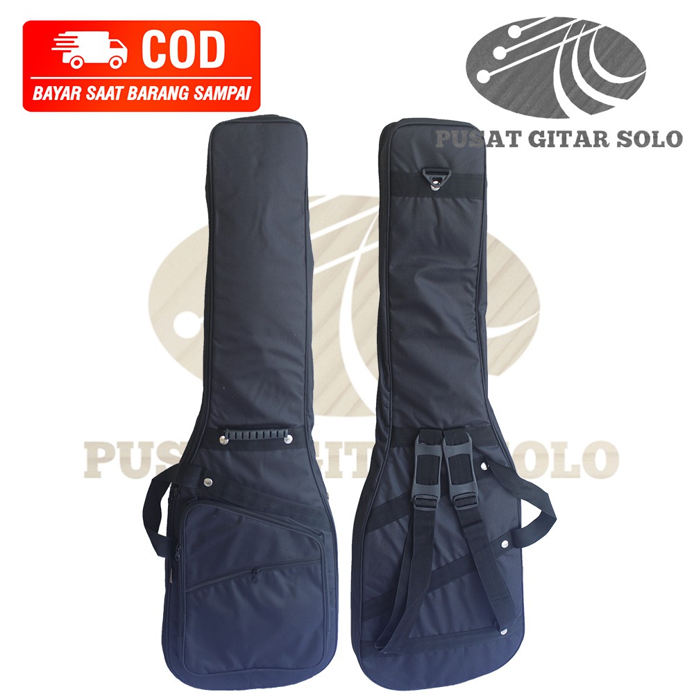 Softcase gitar elektrik / tas gitar elektrik busa tebal