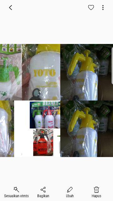 Botol Spray Desinfektan Tanaman 2 Liter / Sprayer Semprotan Tanaman Dedinfektan 2 Liter Yoto