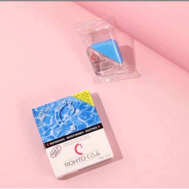 Rohto C-Cube Eye Drops 8ml / Tetes Mata Softlens Rohto Cube / Rohto C Cube Mengatasi Mata Kering / Mata Iritasi / Mata Merah