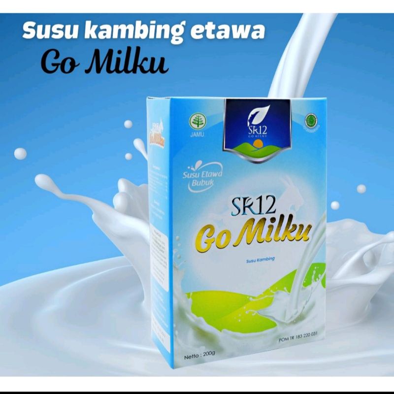 

GOMILKU SR12 200GR /GOMILKU SR12 600GR/GOMILKU SR12 SUSU KAMBING ETAWA/GOMILKU SR12 PENGGEMUK BADAN