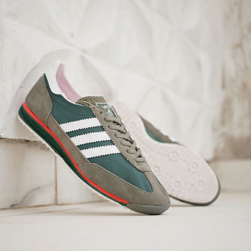 ADIDAS CASUAL SL72 GREEN WHITE ORIGINAL INDONESIA