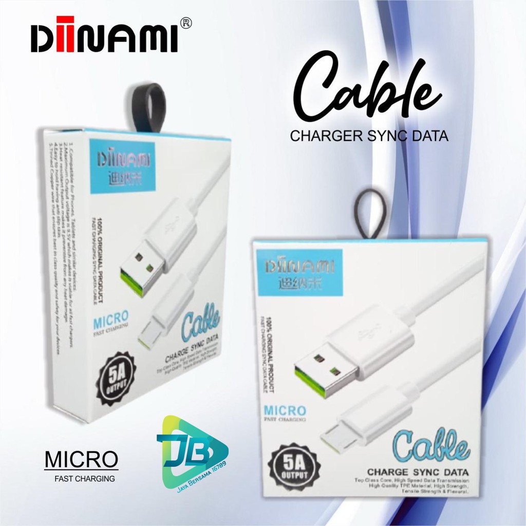 5A kabel cable data DIINAMI super Fast charging IPHONE QUICK CHarging 1M data cable JB2517