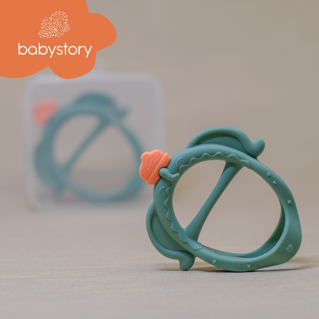Babystory teether bayi / baby teether / gigitan bayi / Teether gelang