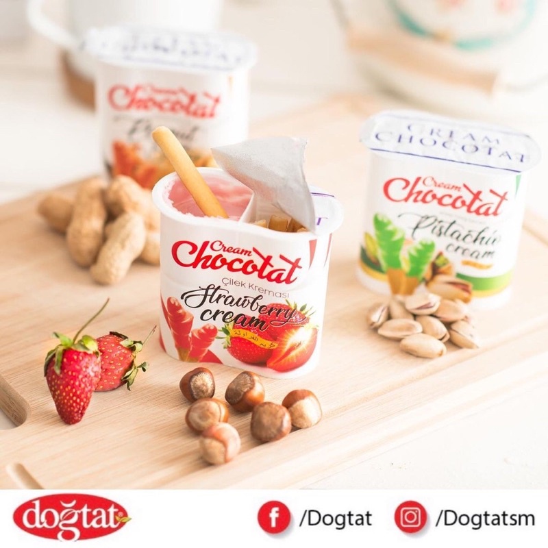 DOGTAT CREAM CHOCOTAT 55 GRAM - BISKUIT STIK DENGAN SAUS TURKEY
