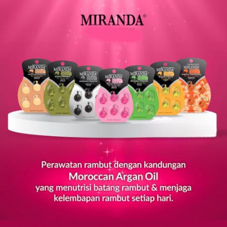 Miranda Hair Vitamin Capsules 6 x 1ml - Vitamin Rambut