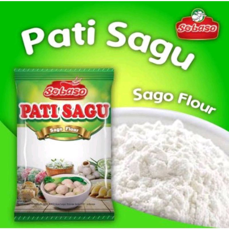 TEPUNG PATI SAGU Bakso SOBASO (SAGO FLOUR) 500gr