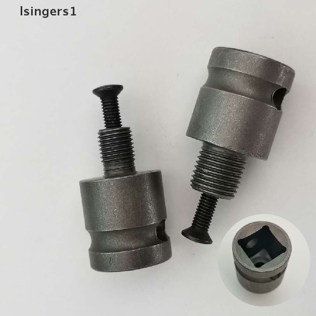 [lsingers1] Electric Wrench Drill Chuck Adapter 3/8 1/2 Conversion Thread Drill Chuck Post Boutique