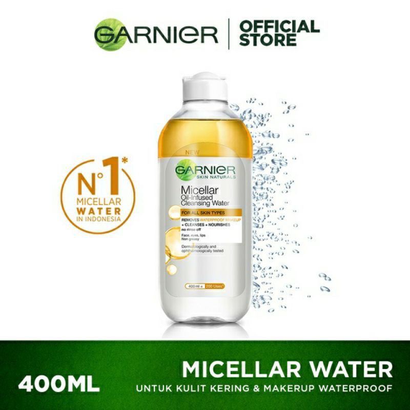 GARNIER MICELLAR WATER OIL INFUSED 400ML