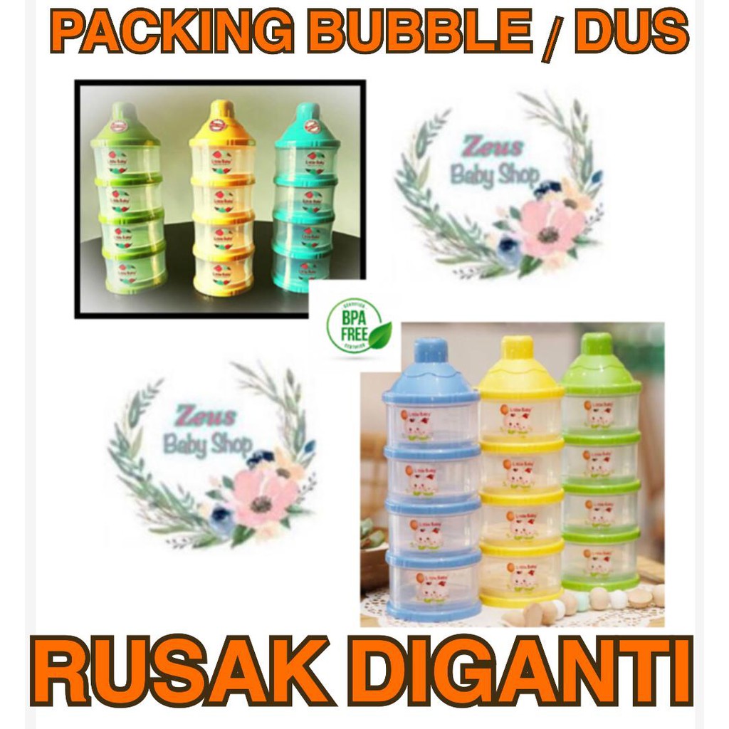 LITTLE BABY MILK CONTAINER KONTAINER SUSU BEST SELLER - CONTAINER SUSU BUBUK