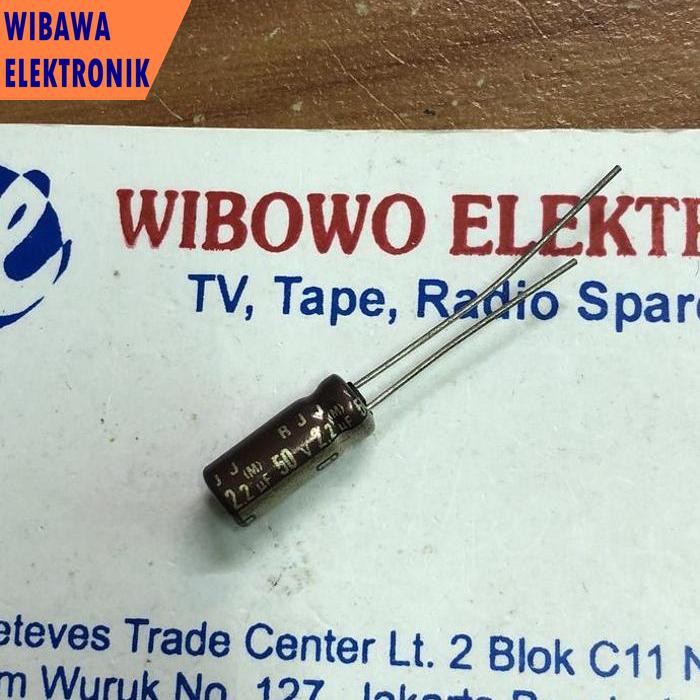 ELCO 2.2UF-50V ELNA RJJ wbwele88 Juara