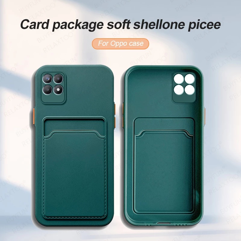 Casing soft Case Silikon Dengan slot Kartu Untuk vivo Y21 / y33s / y21s / y20 / y20i / y20s / y12s / y11s /y20i/v21E