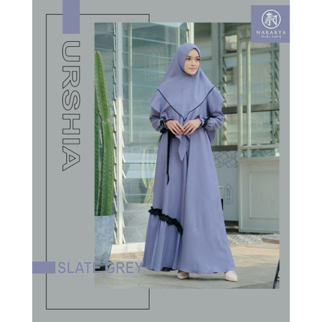 gamis urshia by nararya /gamks syar'i /gamis set