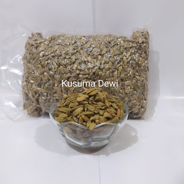 Biji Kapulaga India Kering / Kapulogo 1kg
