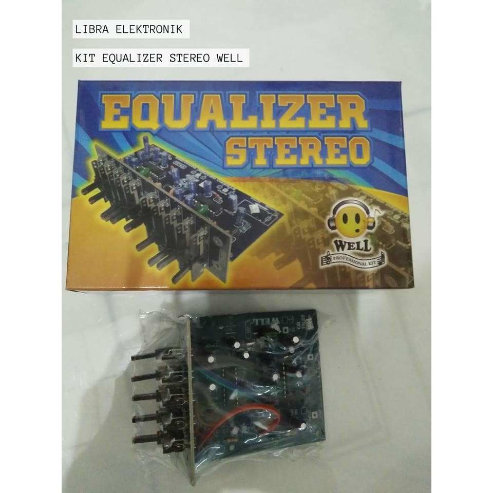 Kit Equalizer Stereo 5 Channel WELL