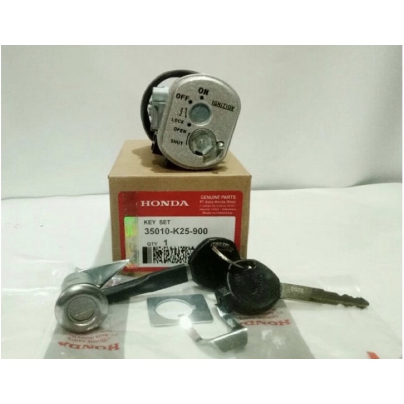 kunci kontak set + kunci jok Beat fi, beat new 2013-2014 K25 beat fi stater kasar