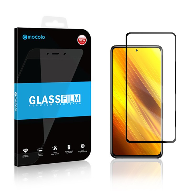 Mocolo Premium Full Tempered Glass XIAOMI POCO X3 NFC