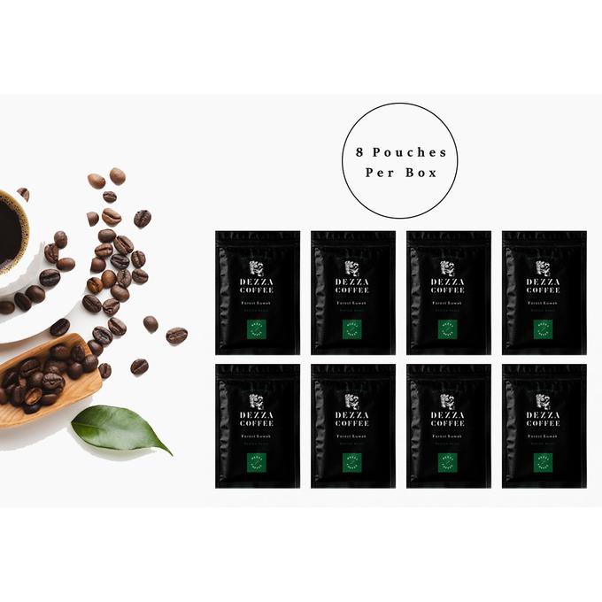 

Dezza Coffee, Premium Forest Luwak Blend 8PC Drip Box (Free Range)