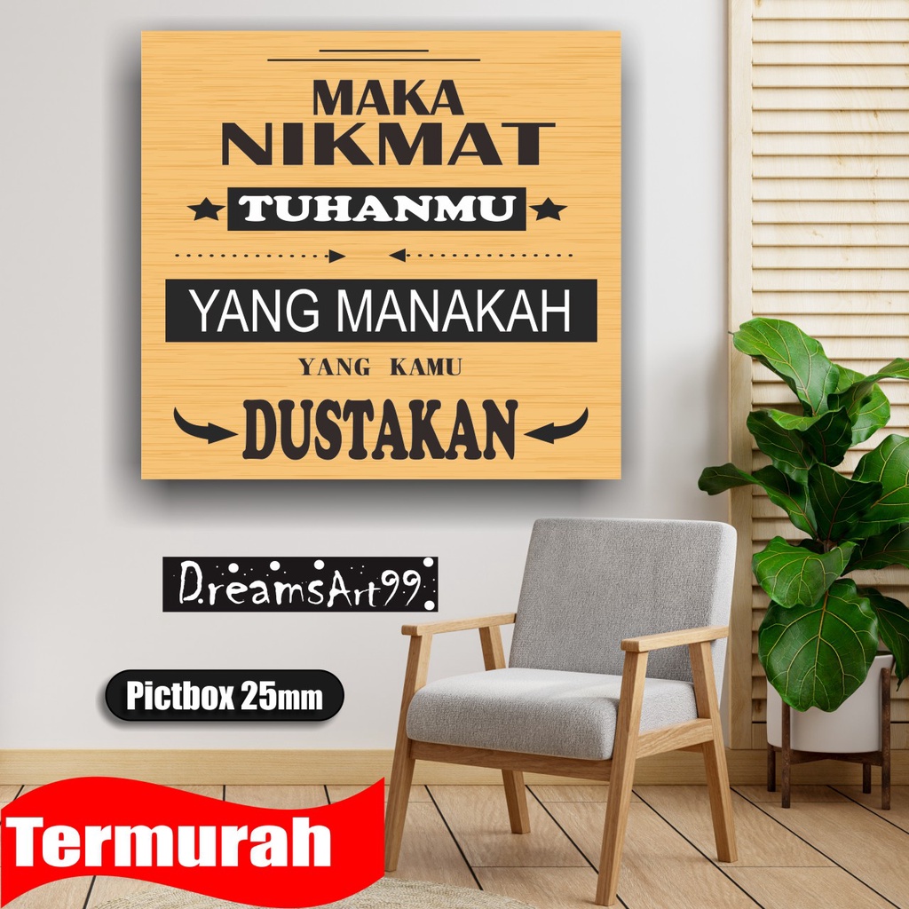 DREAMART99- hiasan dinding hiasan kamar tidur pictbopx dekorasi dinding dekorasi kamar AC 58